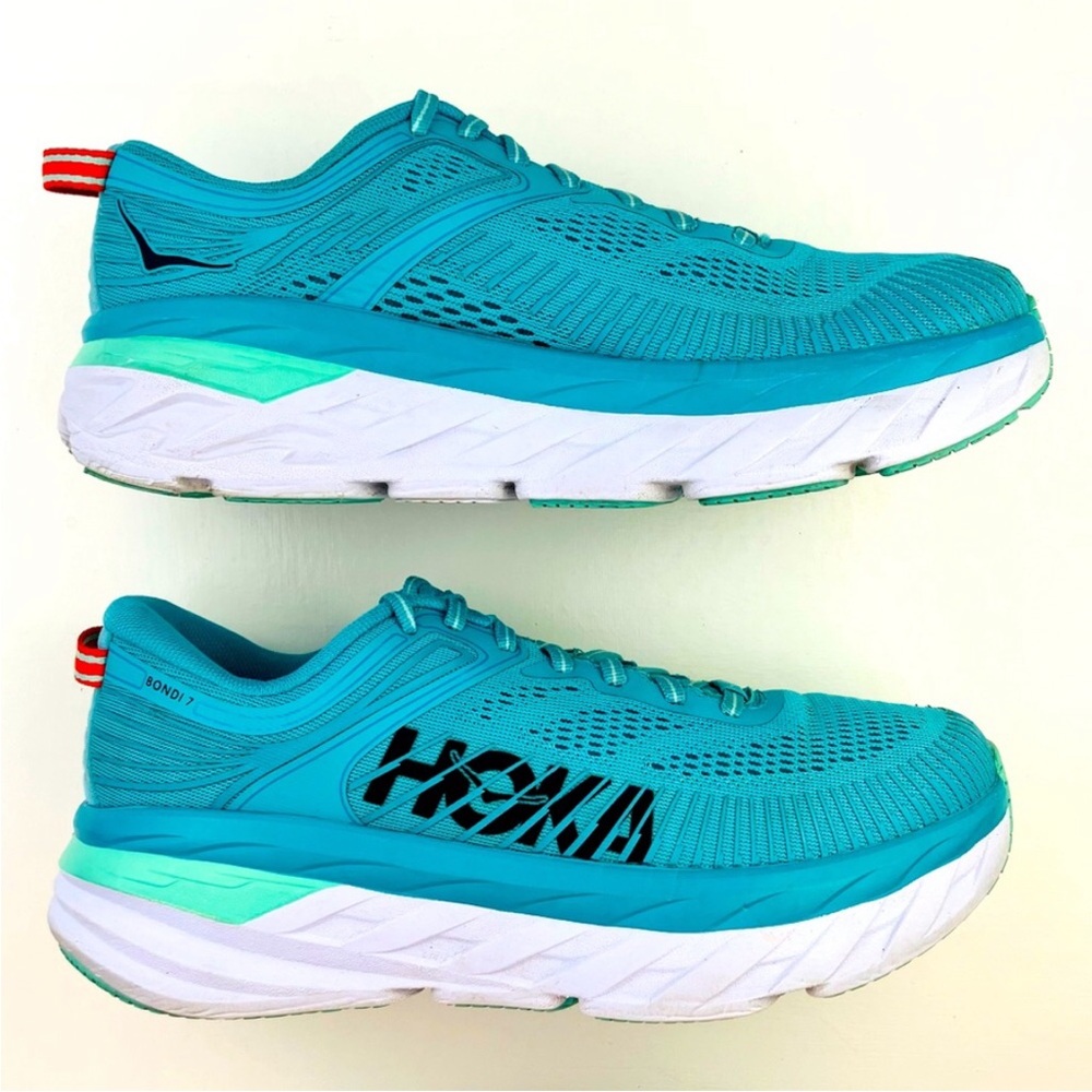 Hoka One One Women’s Bondi 7 Shoes Size 7.5 - Picture 2 of 7